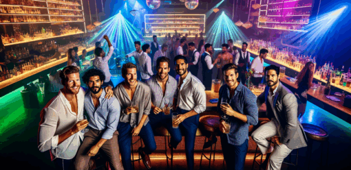 DALL·E-2023-11-20-14.59.06-A-bachelor-party-celebration-in-a-vibrant-nightclub-in-Cartagena-Colombia.-The-image-shows-a-group-of-men-of-diverse-descents-Caucasian-Hispanic-B.png
