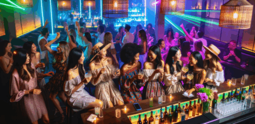 DALL·E-2023-11-20-15.01.15-A-bachelorette-party-celebration-in-a-vibrant-nightclub-in-Cartagena-Colombia.-The-image-shows-a-group-of-women-of-diverse-descents-Caucasian-Hispa-1.png