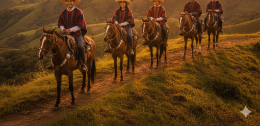 Horseback Riding Antioquian Countryside